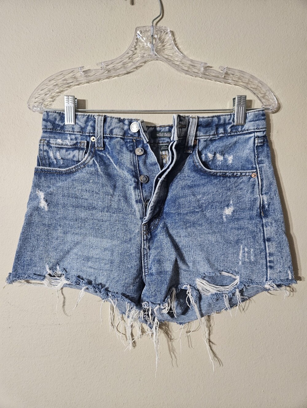 Wild Fable Highest Rise Cutoff Jean Shorts Size 4